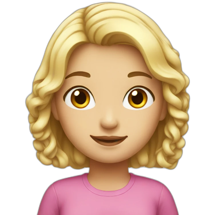 Girls hello emoji