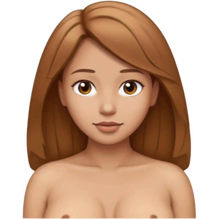 Big boobs naked light brown hair emoji