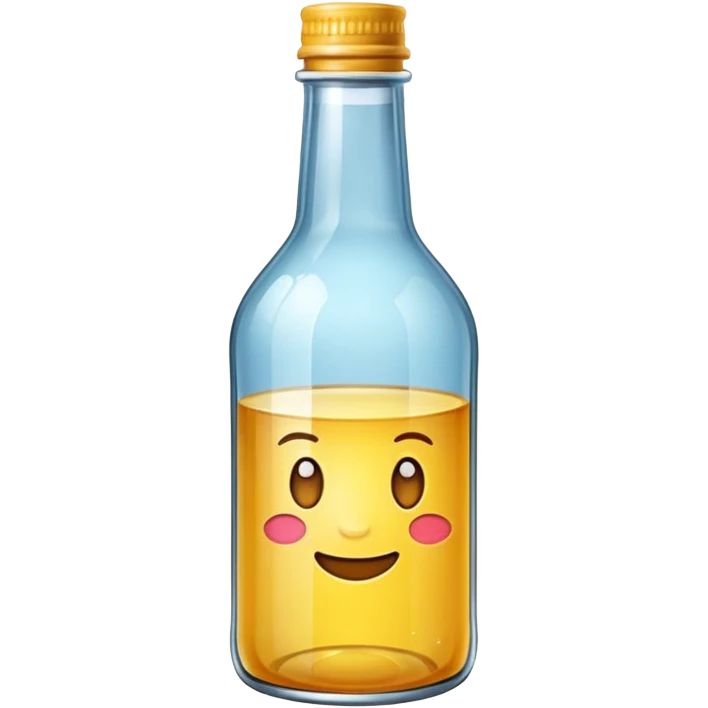 botella de vidrio emoji