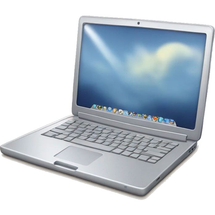 2001 Mac laptop emoji