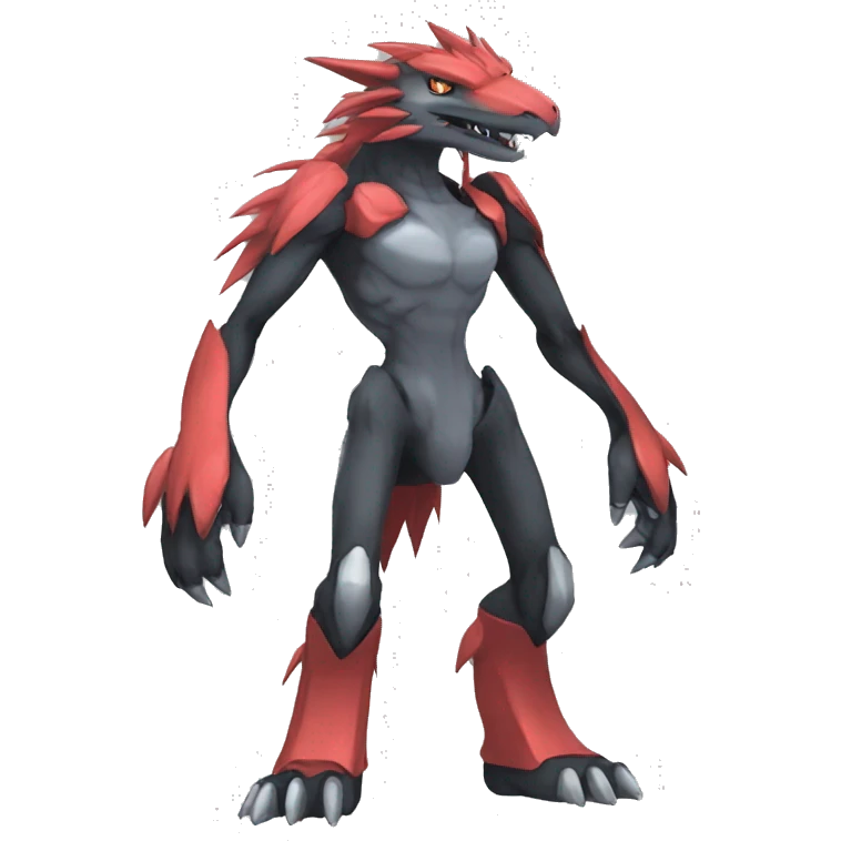  kawaii cool edgy Digimon-Fakemon-animal full body emoji