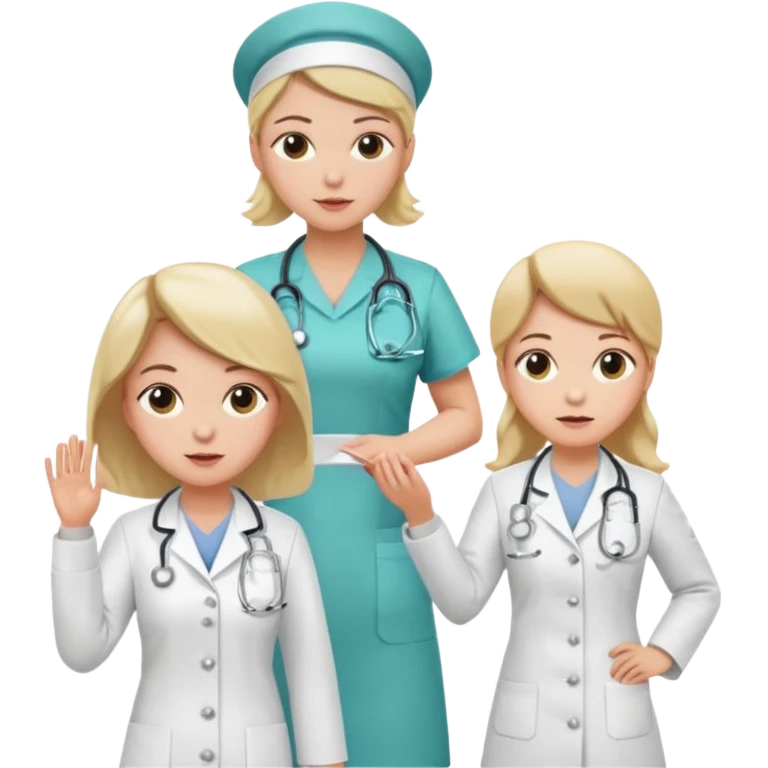 Nurse getting spanked by doctor emoji