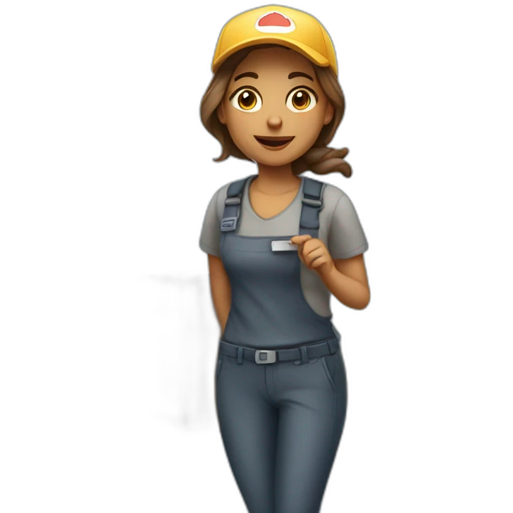 Delivery girl  emoji