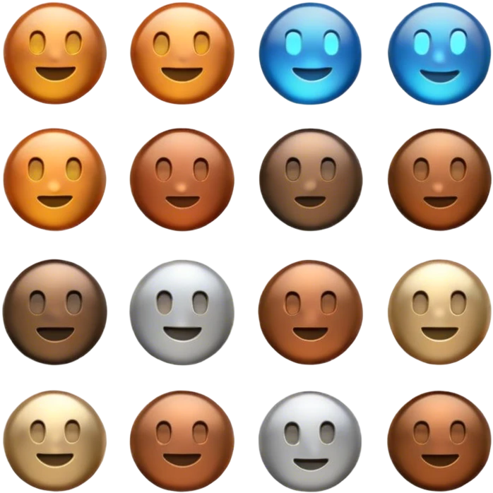 иконки социальных сетей в брдовом цвете emoji