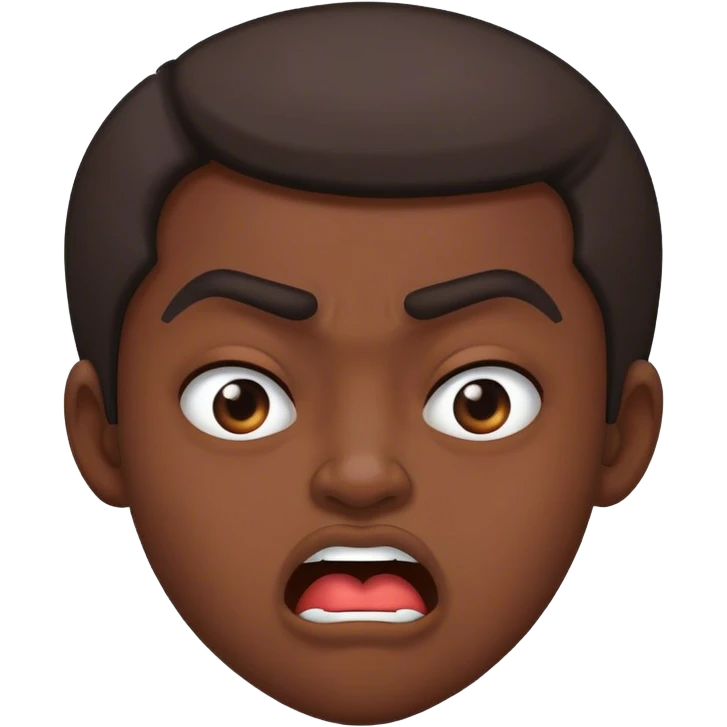 Stank face emoji