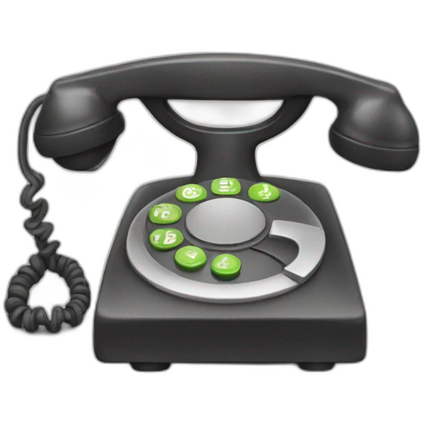 EMOJI TELEPHONE emoji