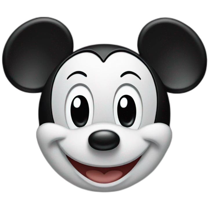 Mickey mouse emoji