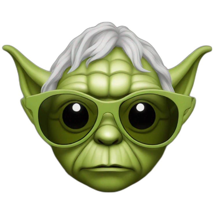 yoda sunglasses emoji