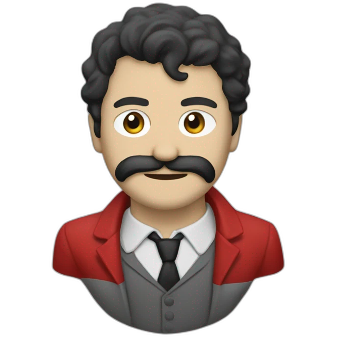 Casa de papel qui mange des pâtes emoji