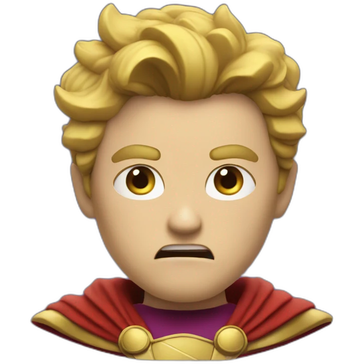 Angry Homelander from the boys emoji