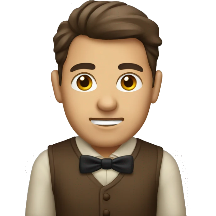 Fiocco marrone  emoji
