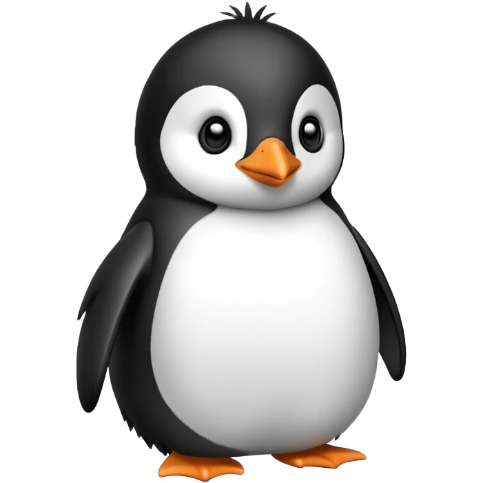 cute penguin emoji