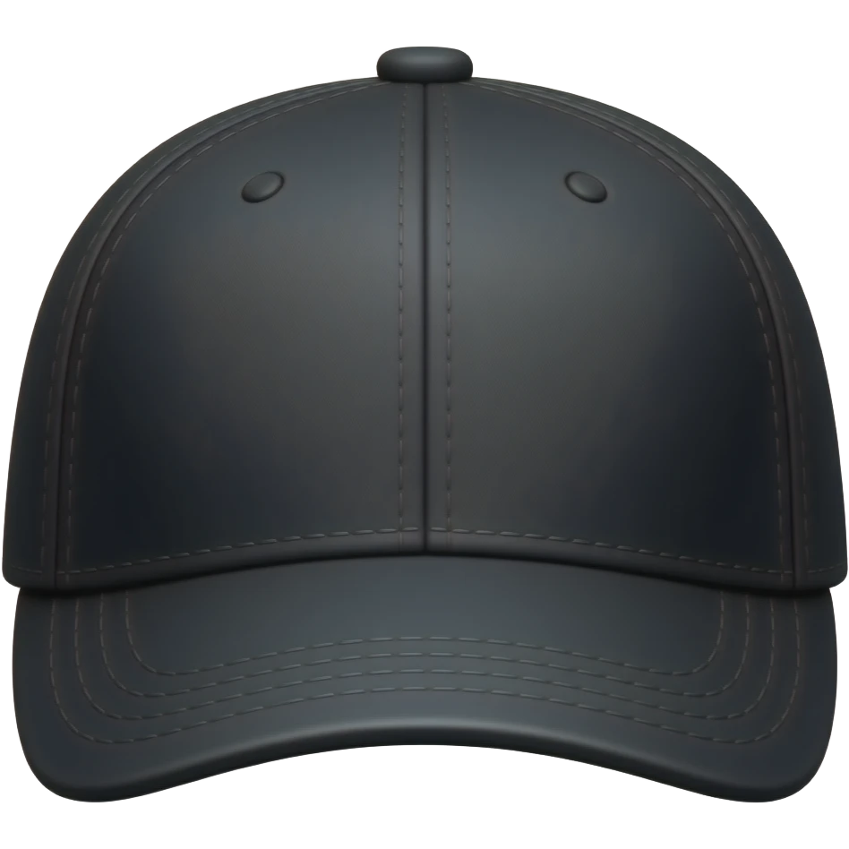 A stylish black flat army Brixton fashion cap newsboy’s cap, separated emoji