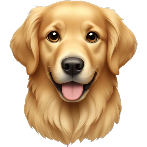 golden retriever emoji