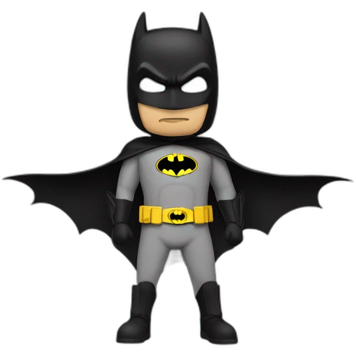 Le pingouin Batman emoji