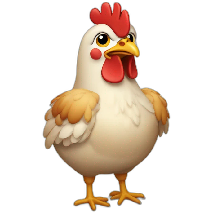 chicken emoji