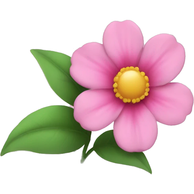 Pink flower  emoji