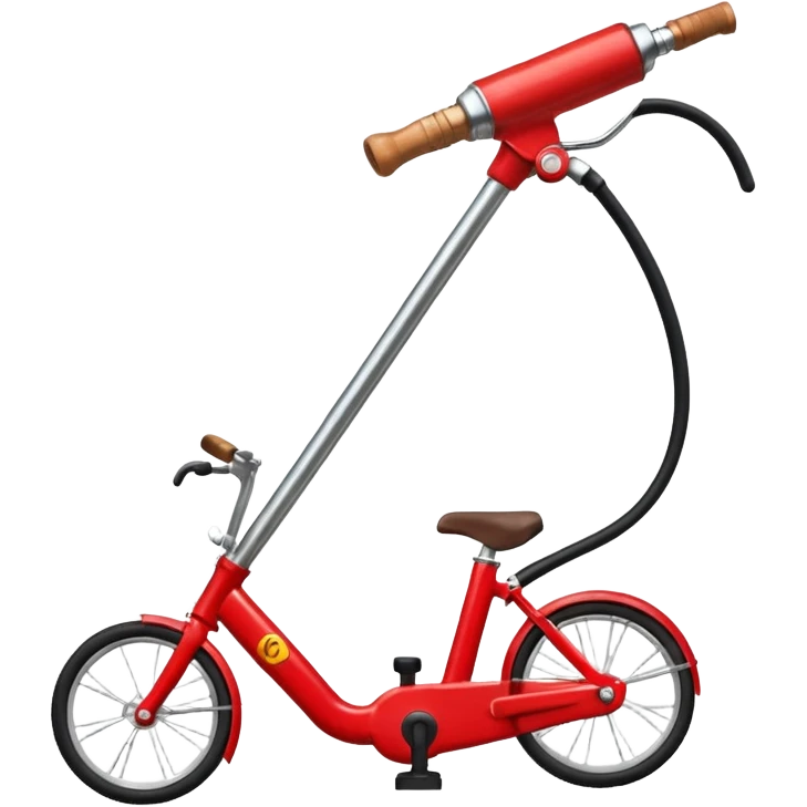 red bike pump emoji
