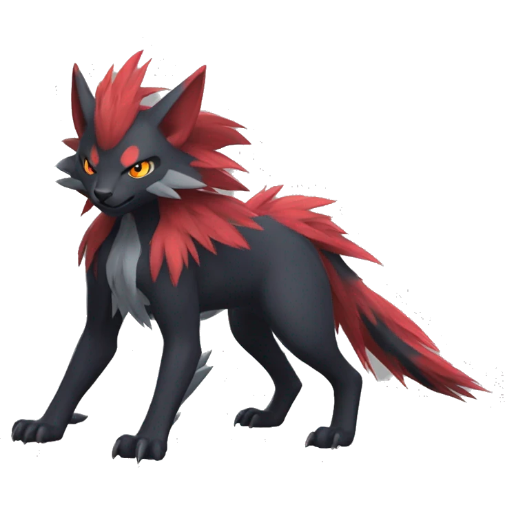 Nargacuga-Litten-Zoroark full body emoji