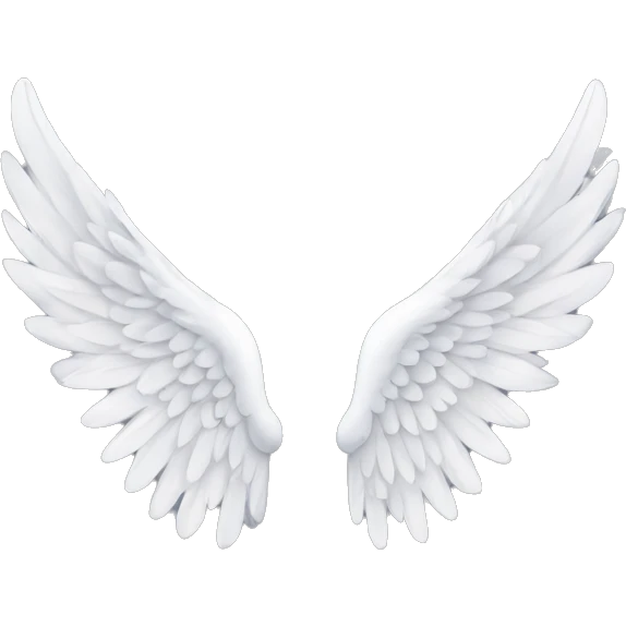 Angel wing  emoji
