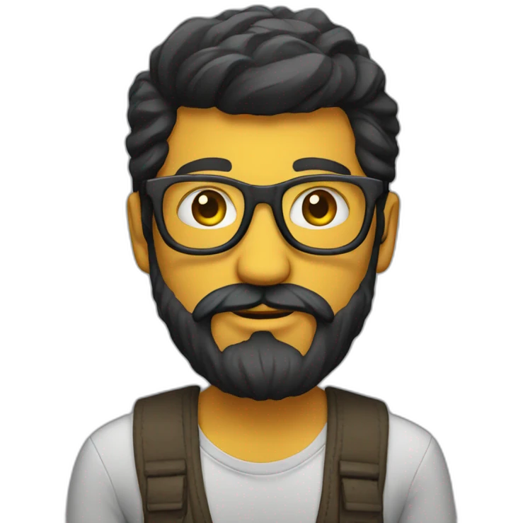 hipster emoji