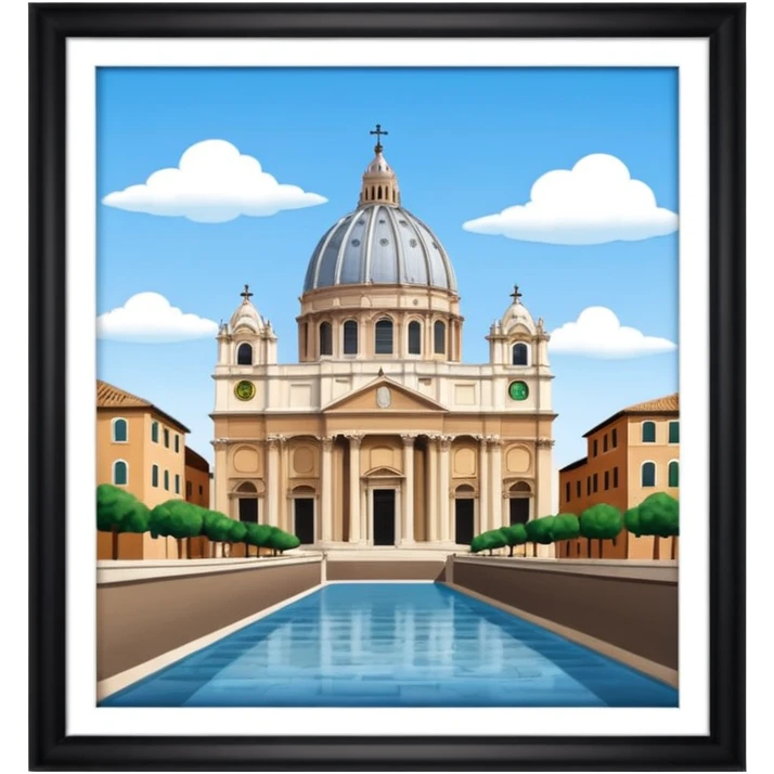 saint peter's church rome emoji