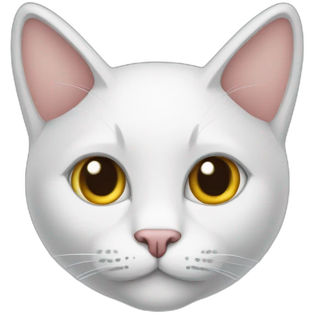 A cat with 3 ears emoji