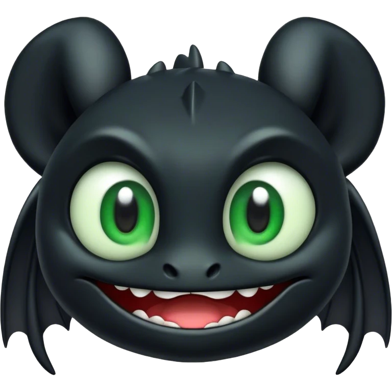 Toothless emoji  emoji