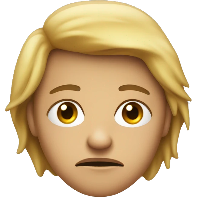 Someone giving a dirty look emoji