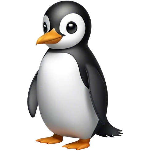 a penguin emoji
