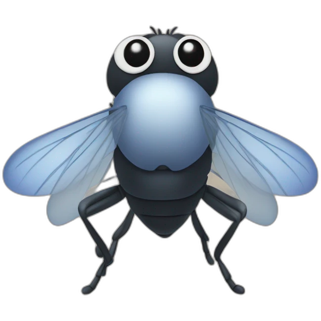 Une mouche en mignion emoji