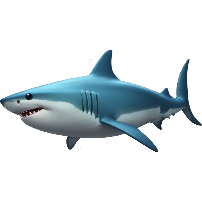 Requin qui fait un bisous emoji