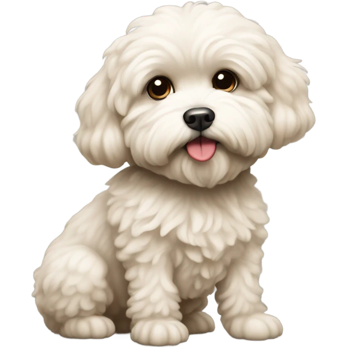 maltipoo pooping emoji