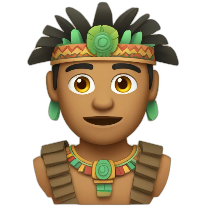 azteca-man emoji