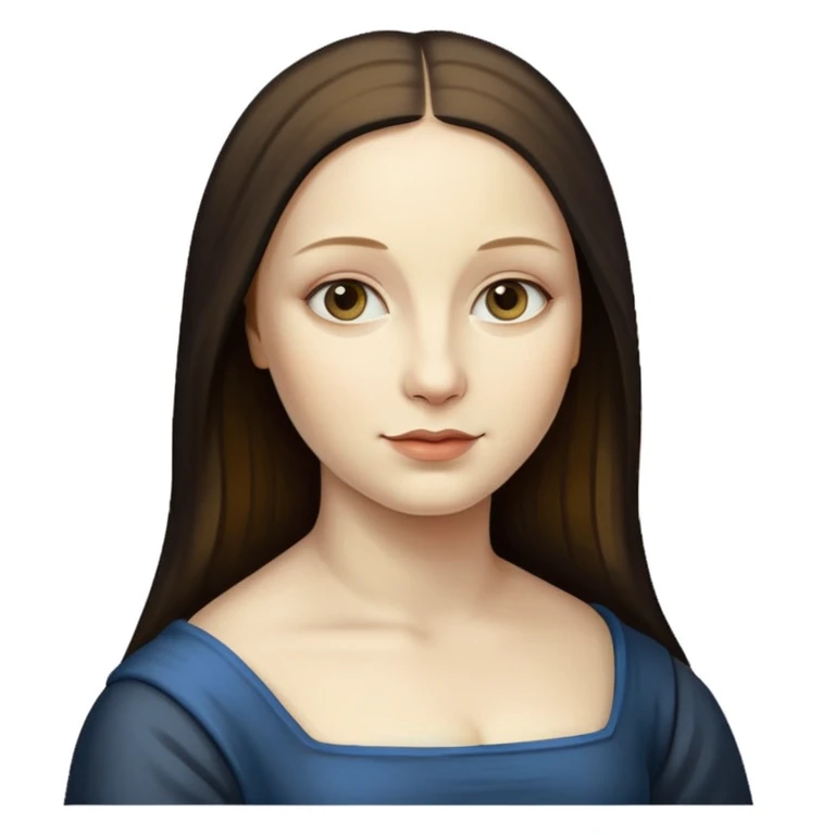 monalisa painting emoji