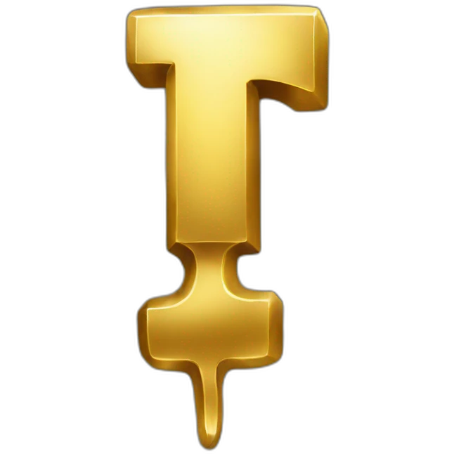 gold exclamation mark emoji