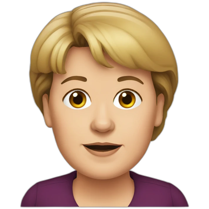 angela merkel emoji