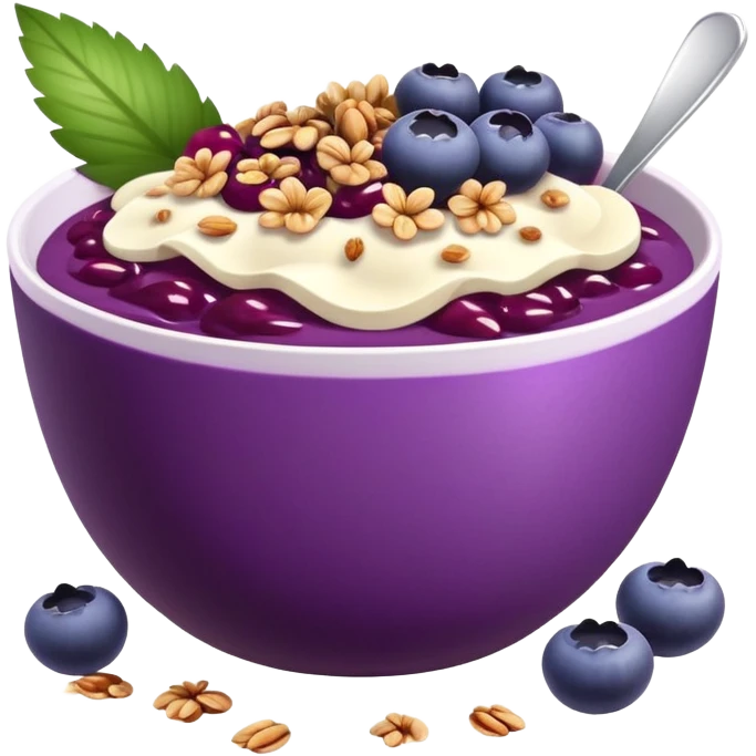 acai bowl emoji