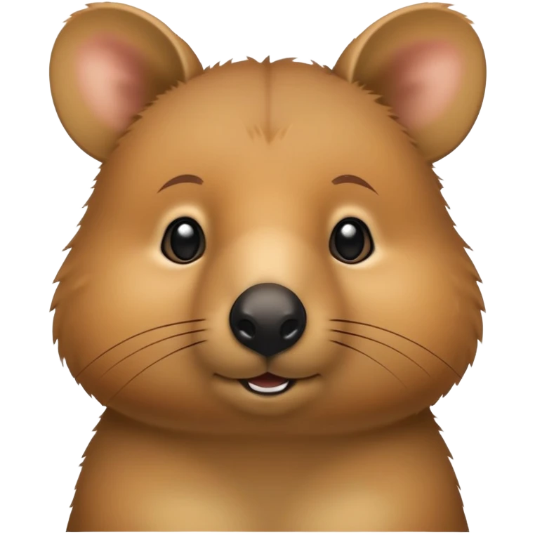 With a quokka  emoji
