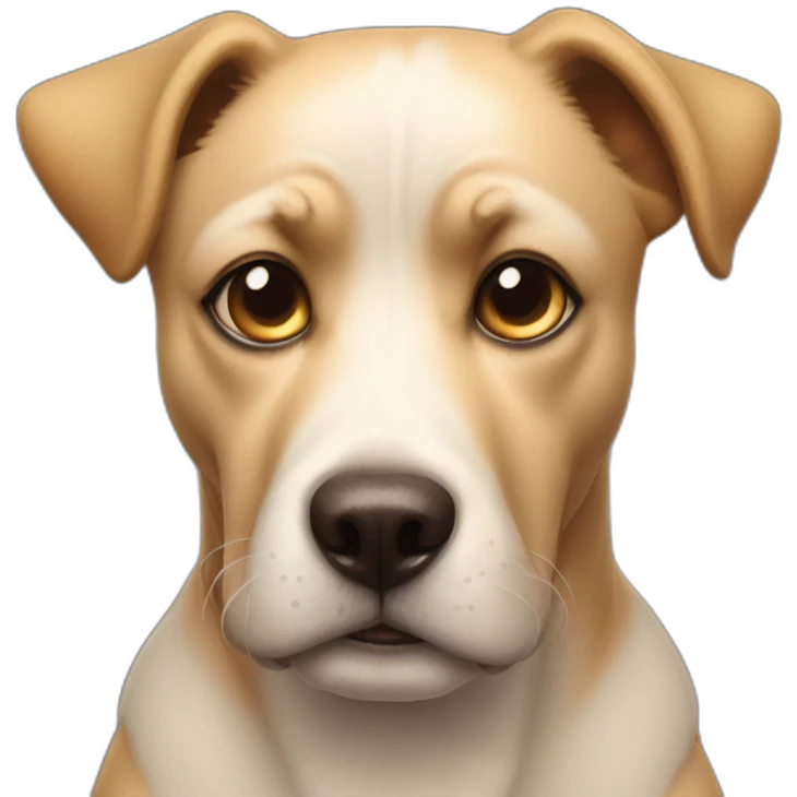 smirky dog emoji