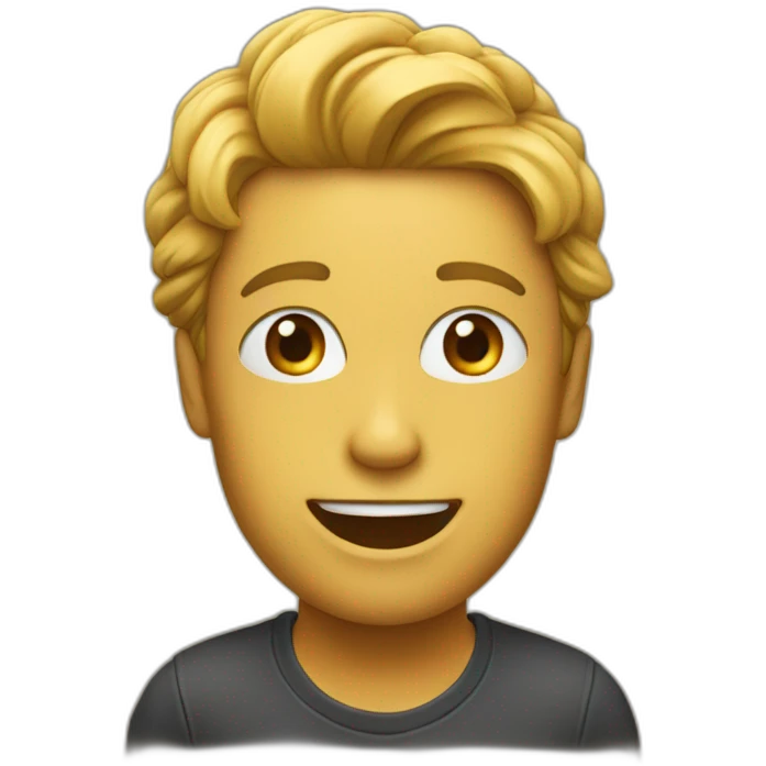 Emoji en mode t'es bête emoji