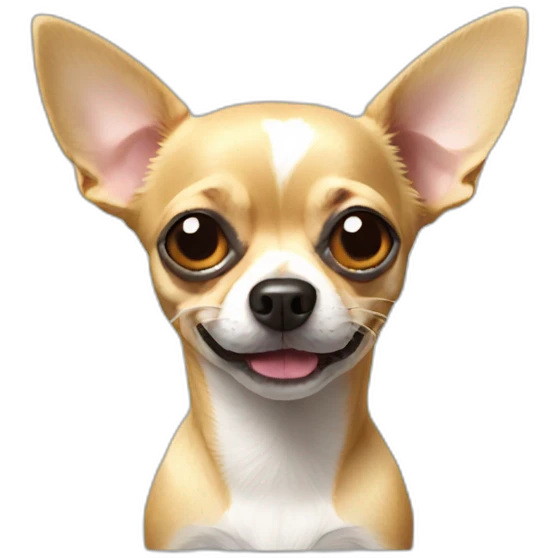 chihuahua on drugs emoji