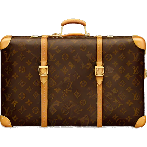Louis Vuitton luggage emoji