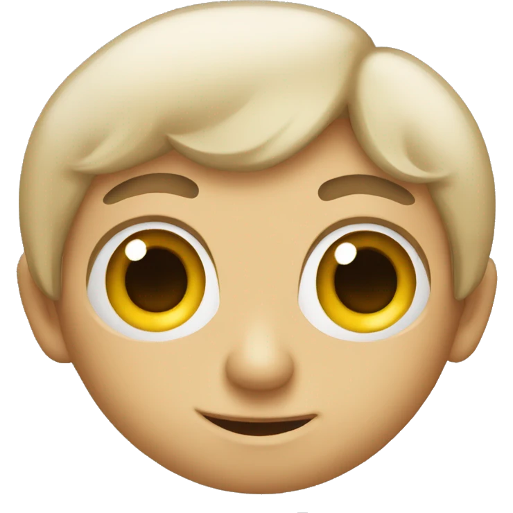 Turning eyes and turning head slowly emoji