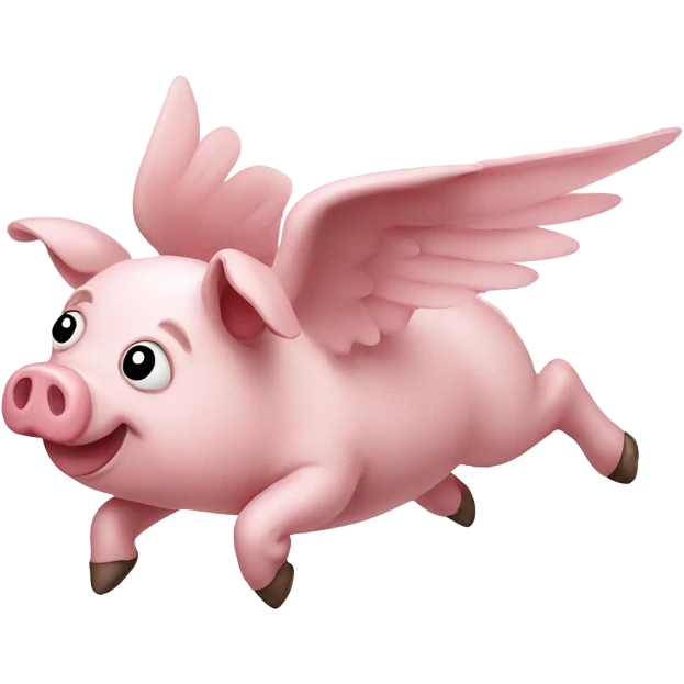 flying pig emoji