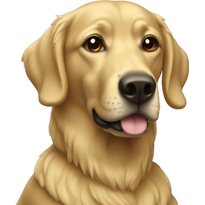Golden reriever emoji
