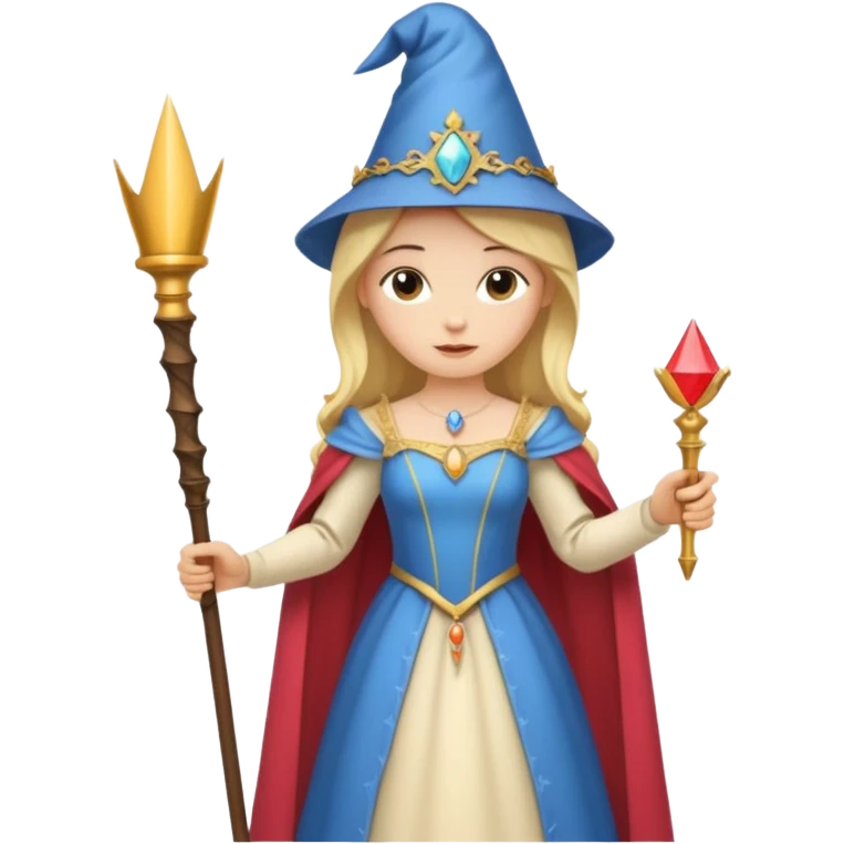 Medieval princess with cone hat emoji