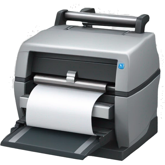 automatic document cutter emoji