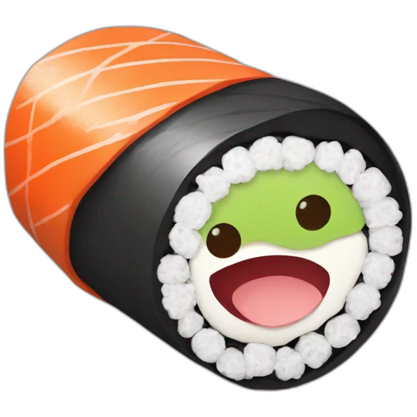 kawaii-sushi-roll emoji