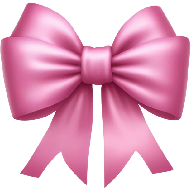 pink bow emoji
